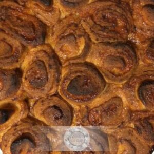 Bolo de Caracóis de Canela