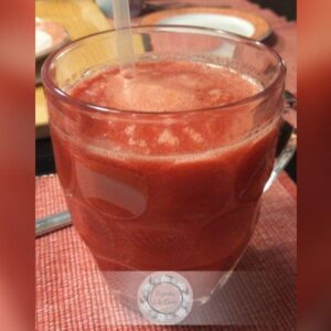 Sumo de Beterraba, Laranja e Cenoura