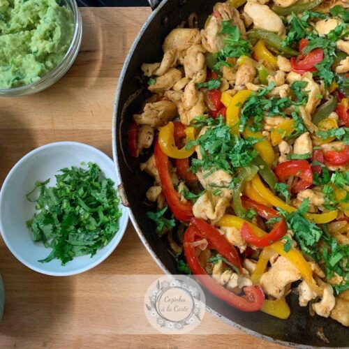 Fajitas de Frango