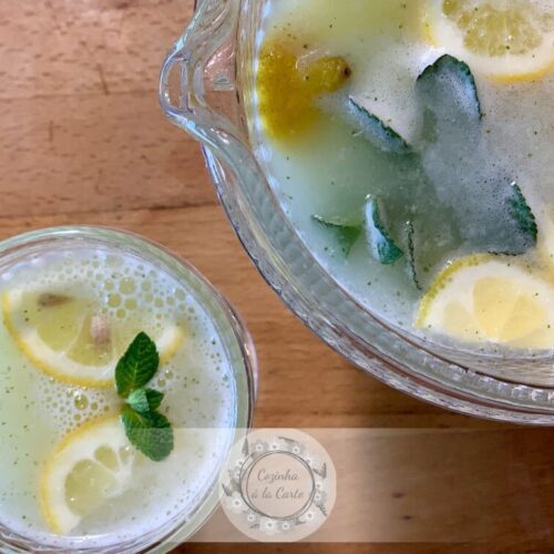 Limonada com Hortelã