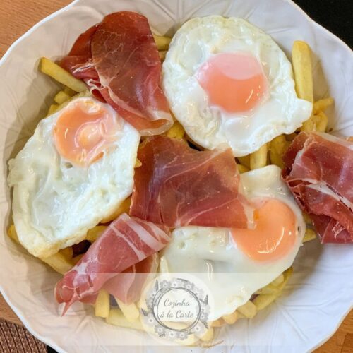 Ovos Rotos com Cogumelos