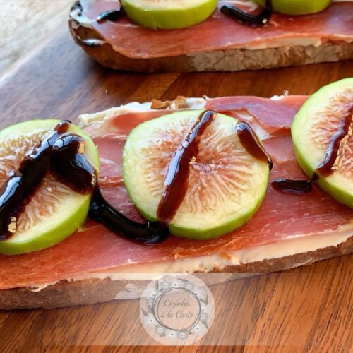 Tapa de Figo e Presunto